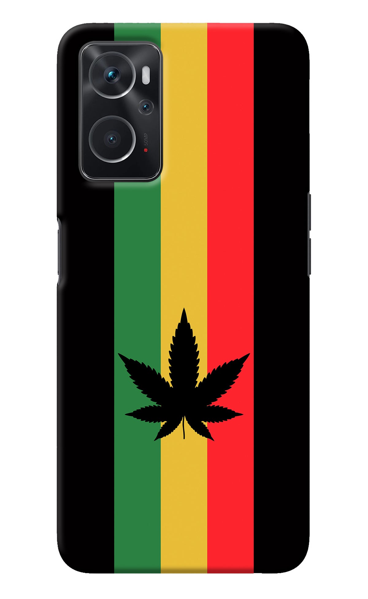 Weed Flag Oppo K10 4G Back Cover