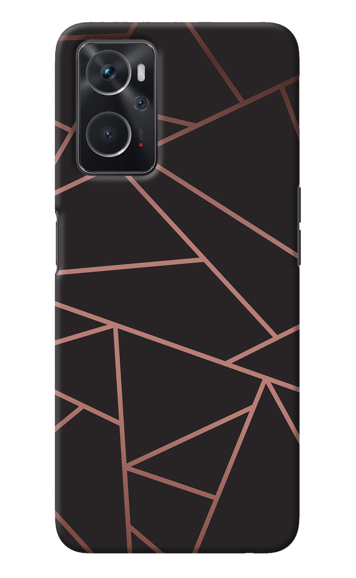 Geometric Pattern Oppo K10 4G Back Cover