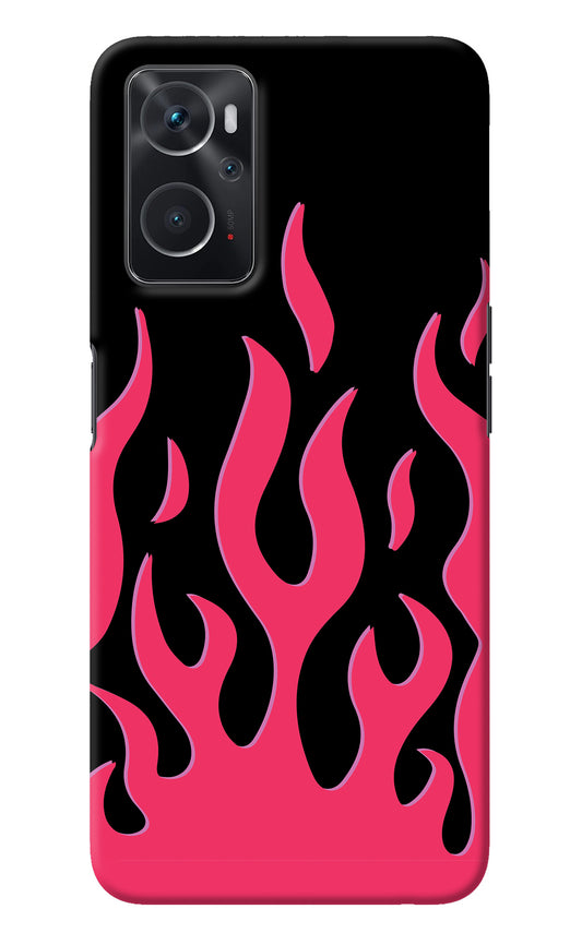 Fire Flames Oppo K10 4G Back Cover