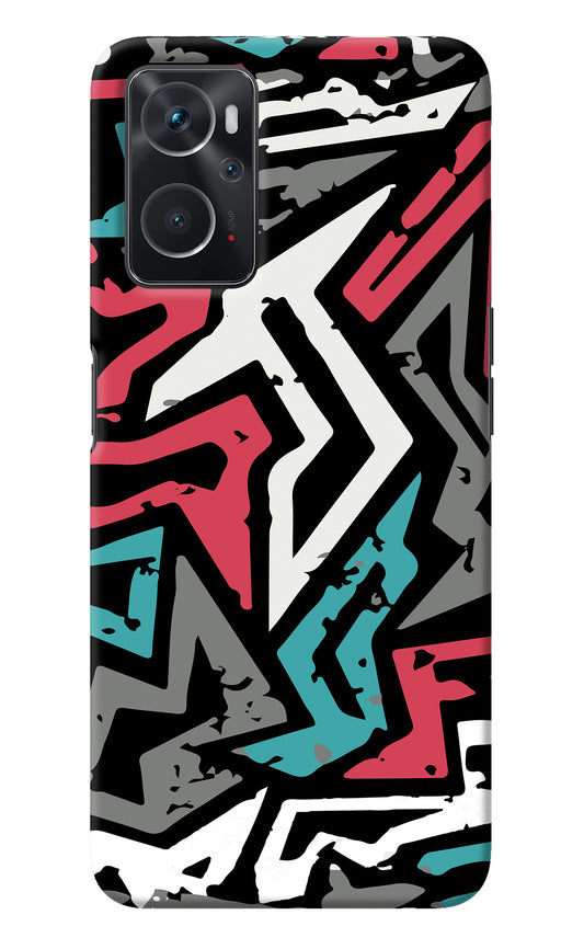 Geometric Graffiti Oppo K10 4G Back Cover