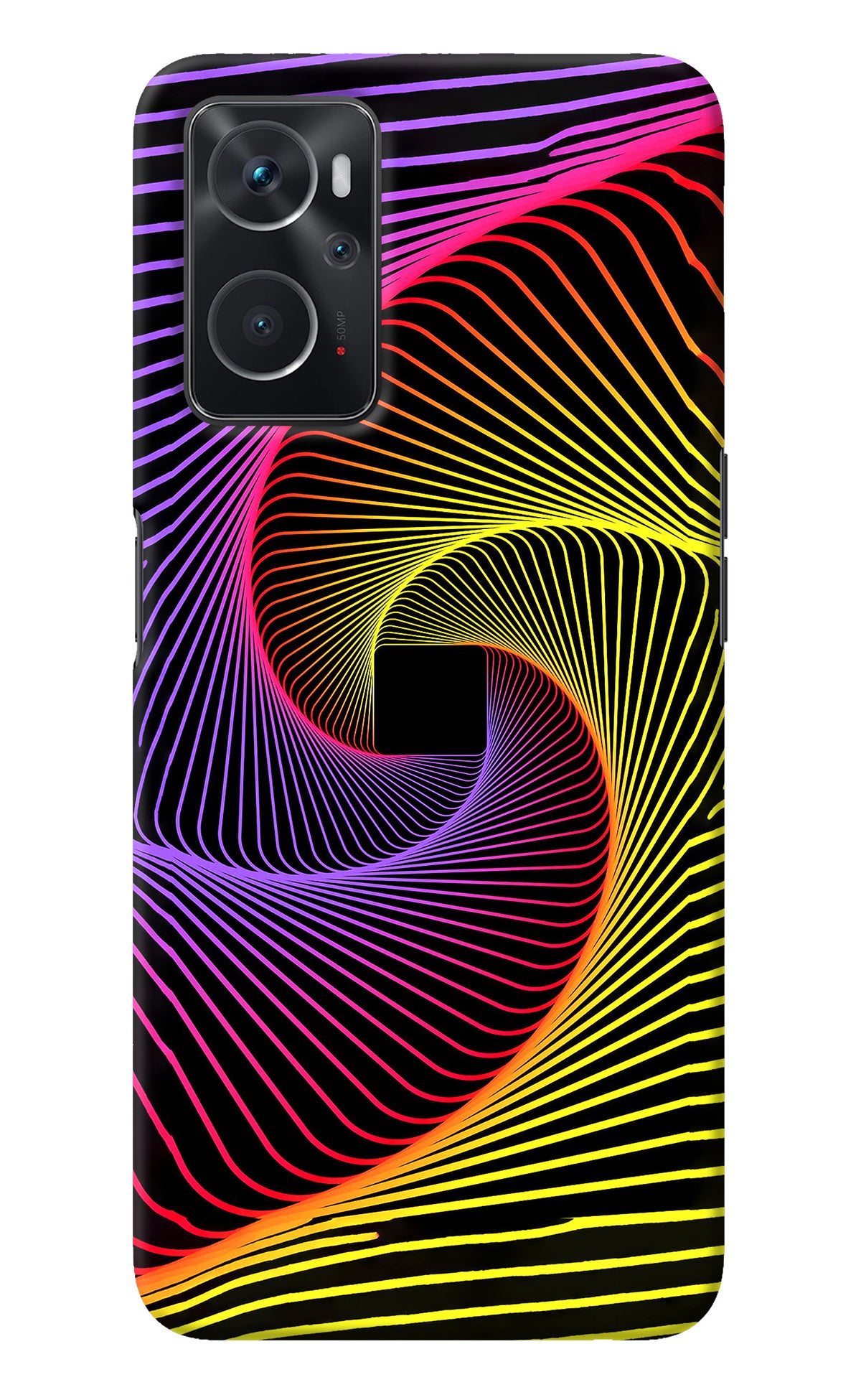 Colorful Strings Oppo K10 4G Back Cover