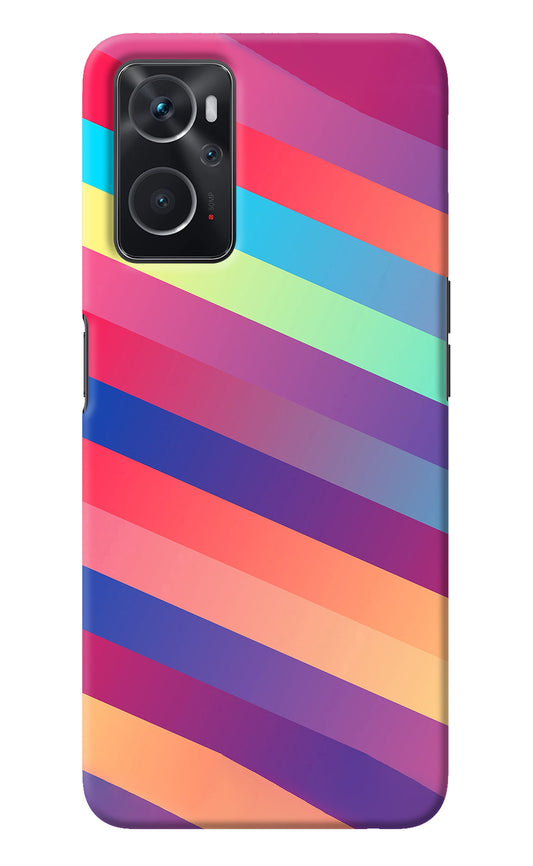 Stripes color Oppo K10 4G Back Cover