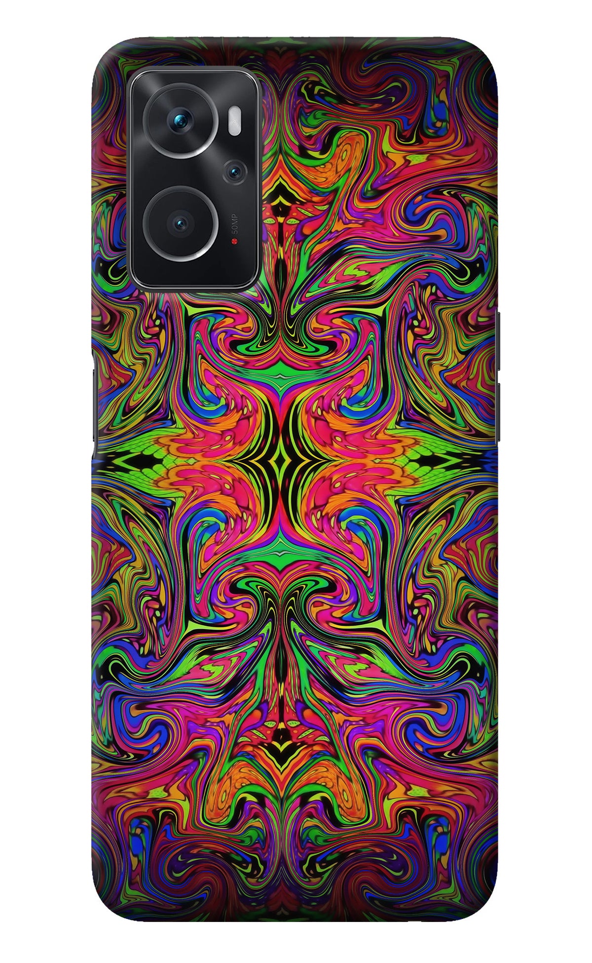 Psychedelic Art Oppo K10 4G Back Cover