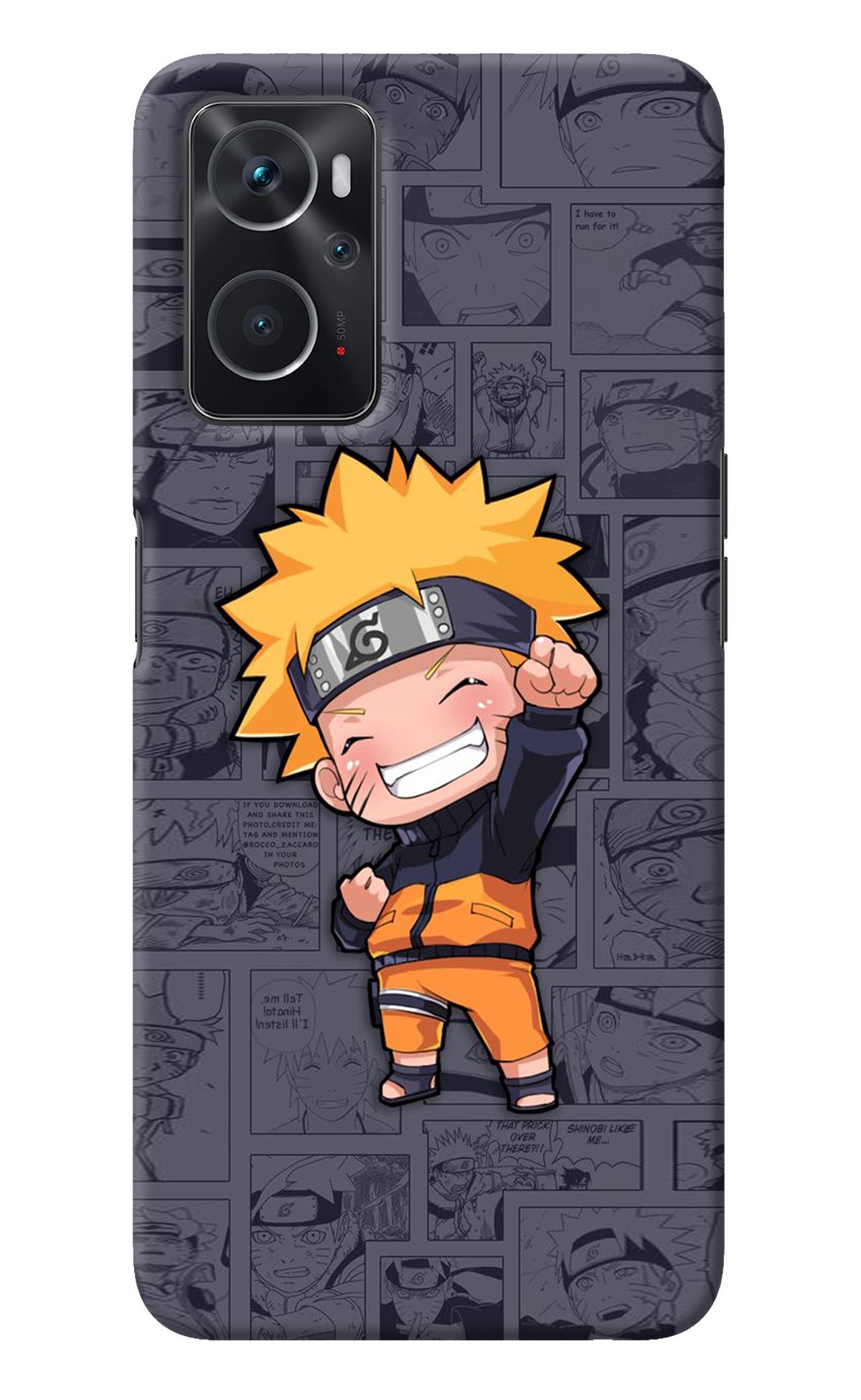 Chota Naruto Oppo K10 4G Back Cover