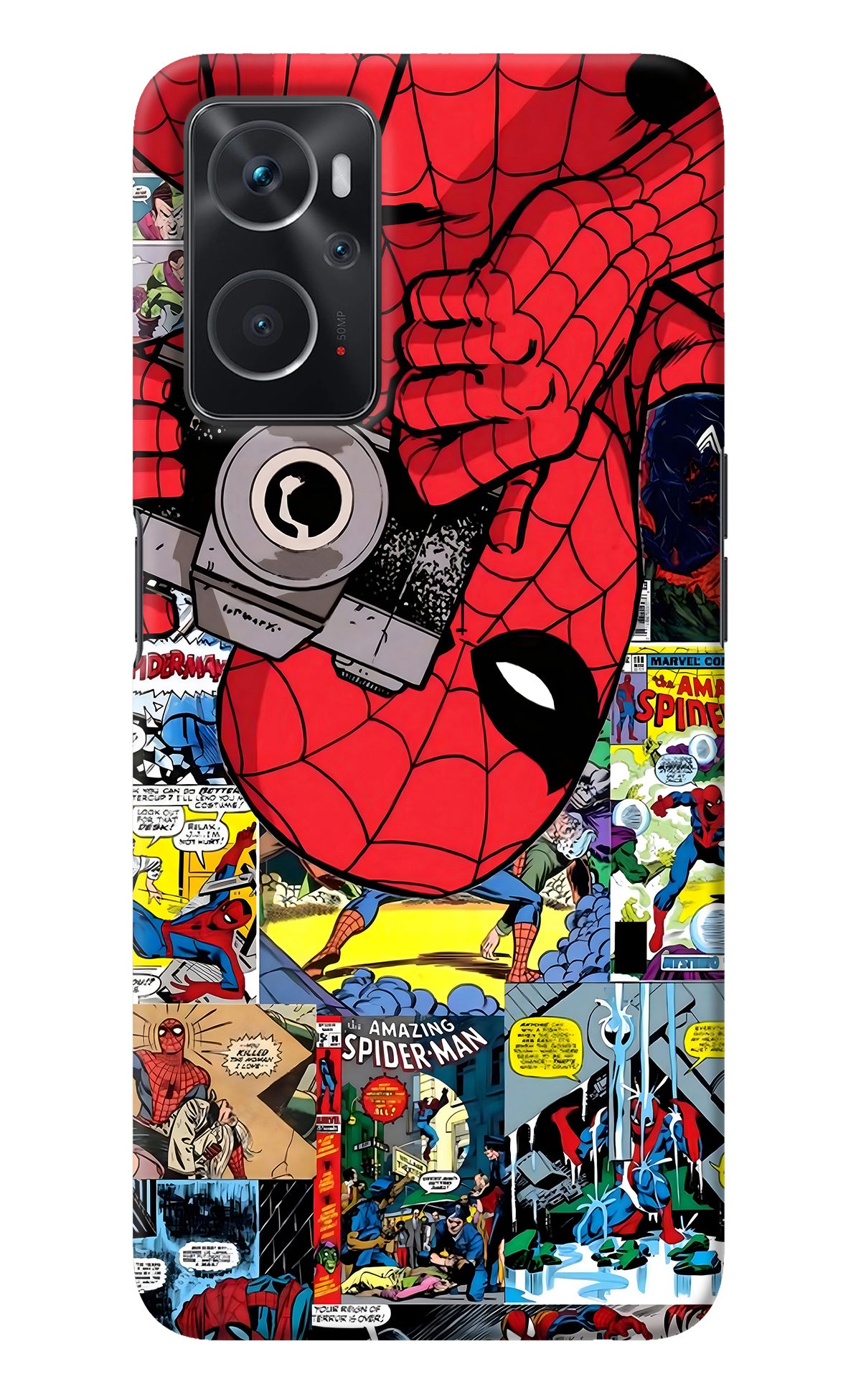 Spider Man Oppo K10 4G Back Cover