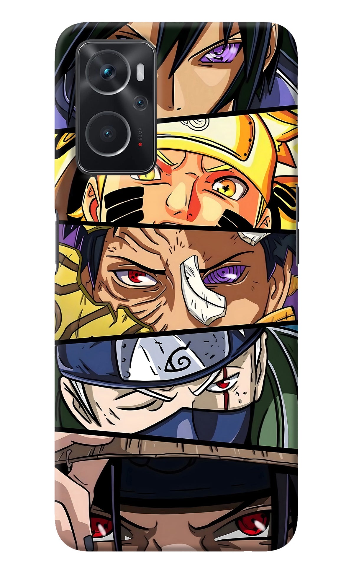 Naruto Character Oppo K10 4G Back Cover