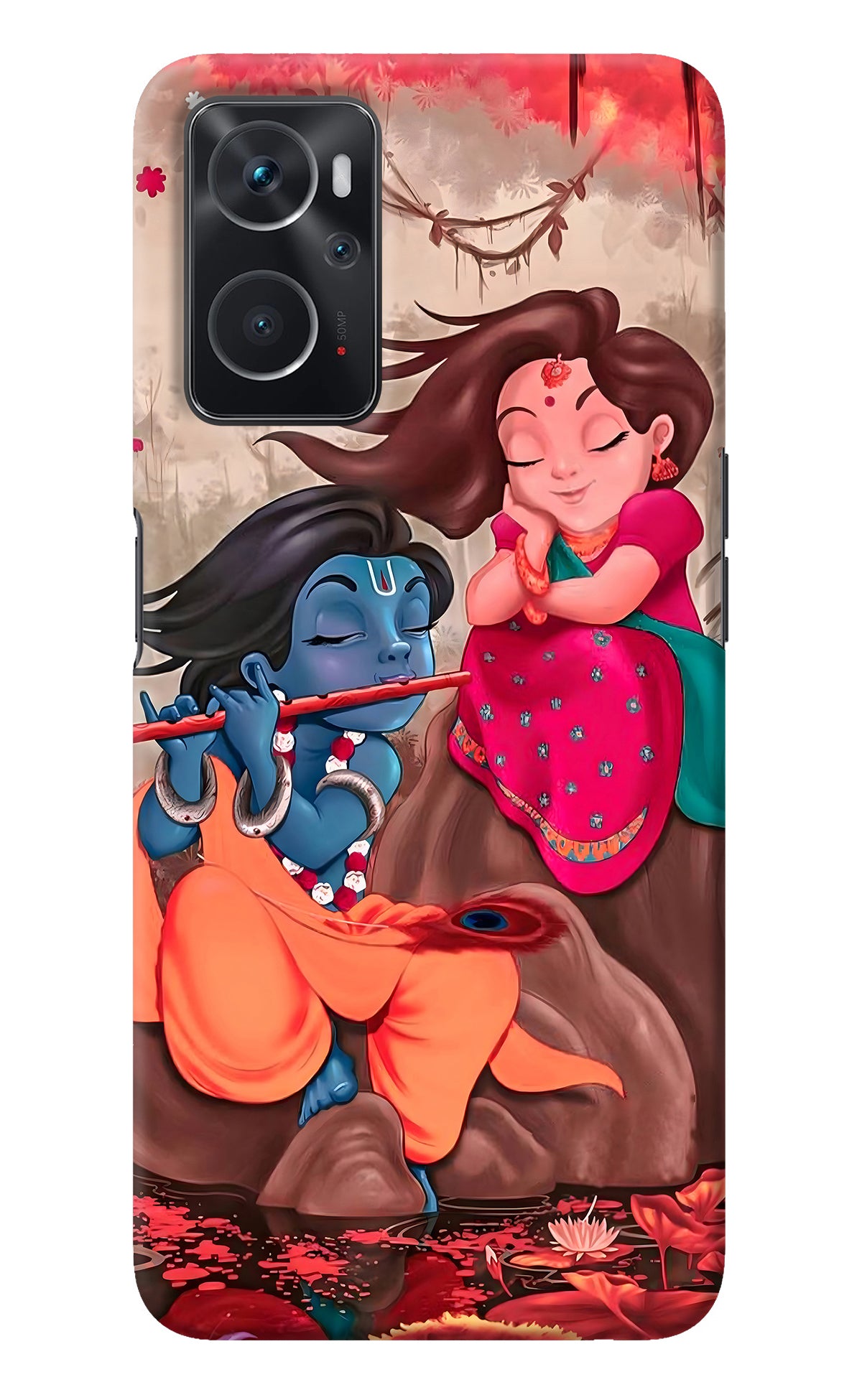 Radhe Krishna Oppo K10 4G Back Cover