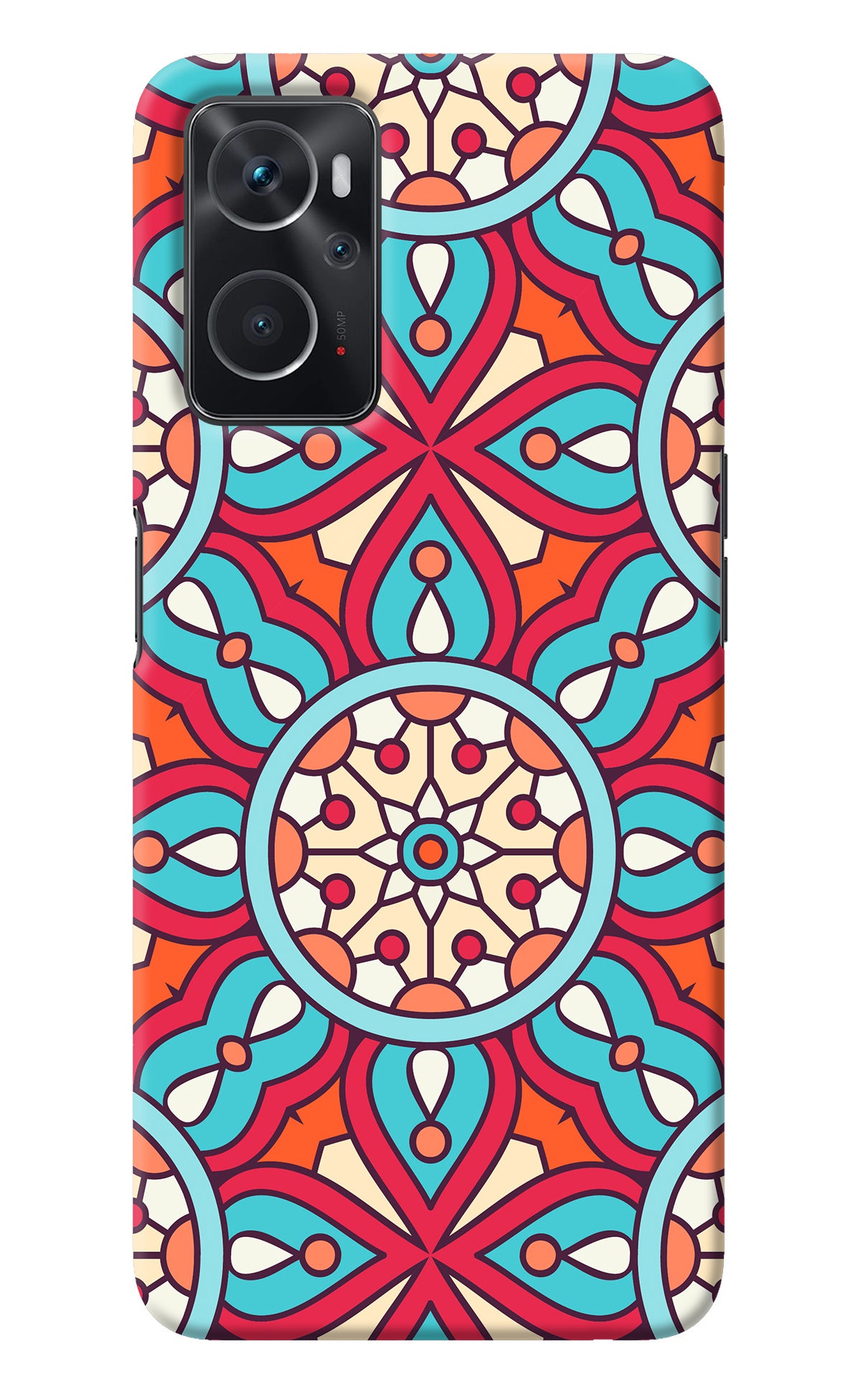 Mandala Geometric Oppo K10 4G Back Cover