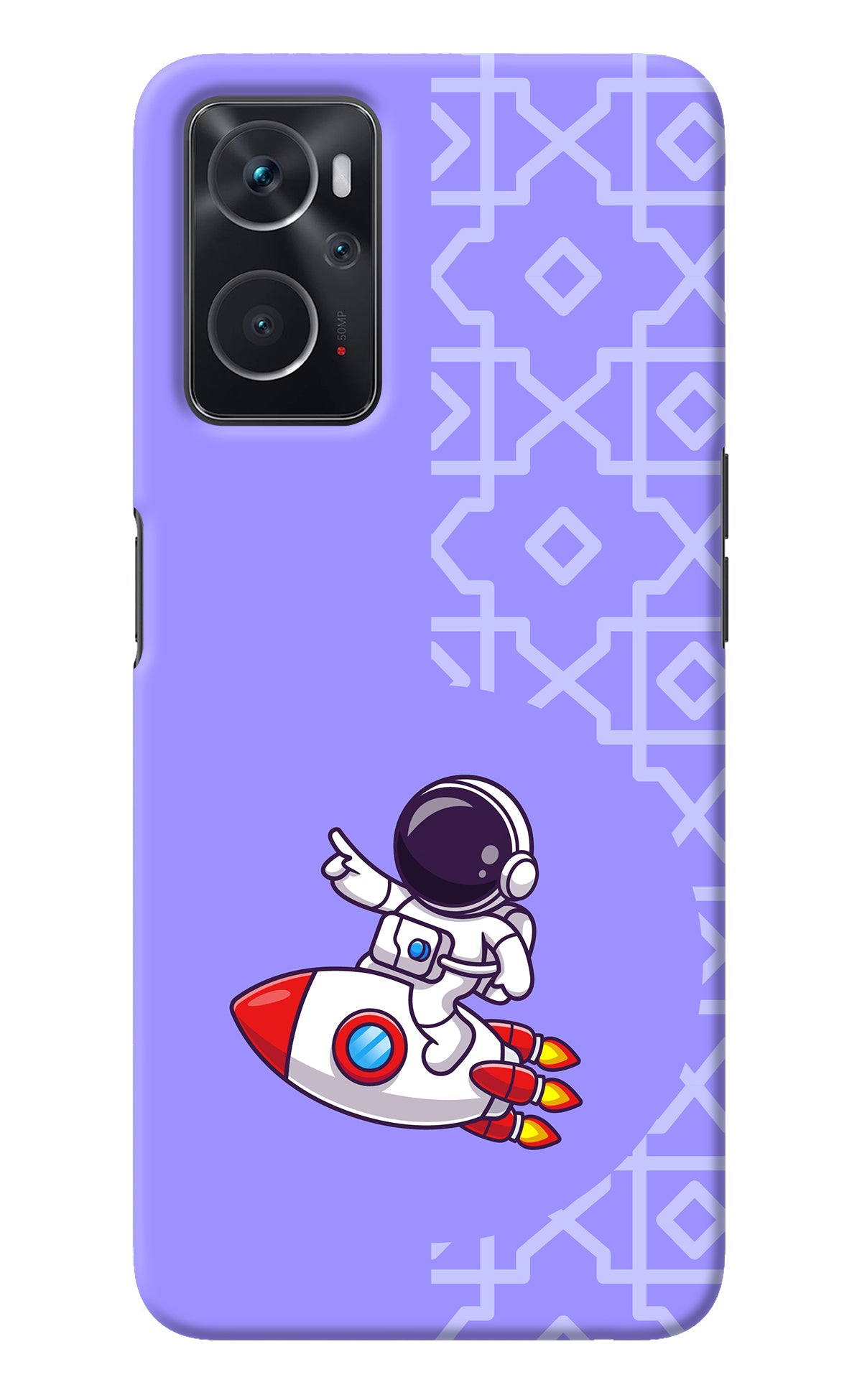 Cute Astronaut Oppo K10 4G Back Cover