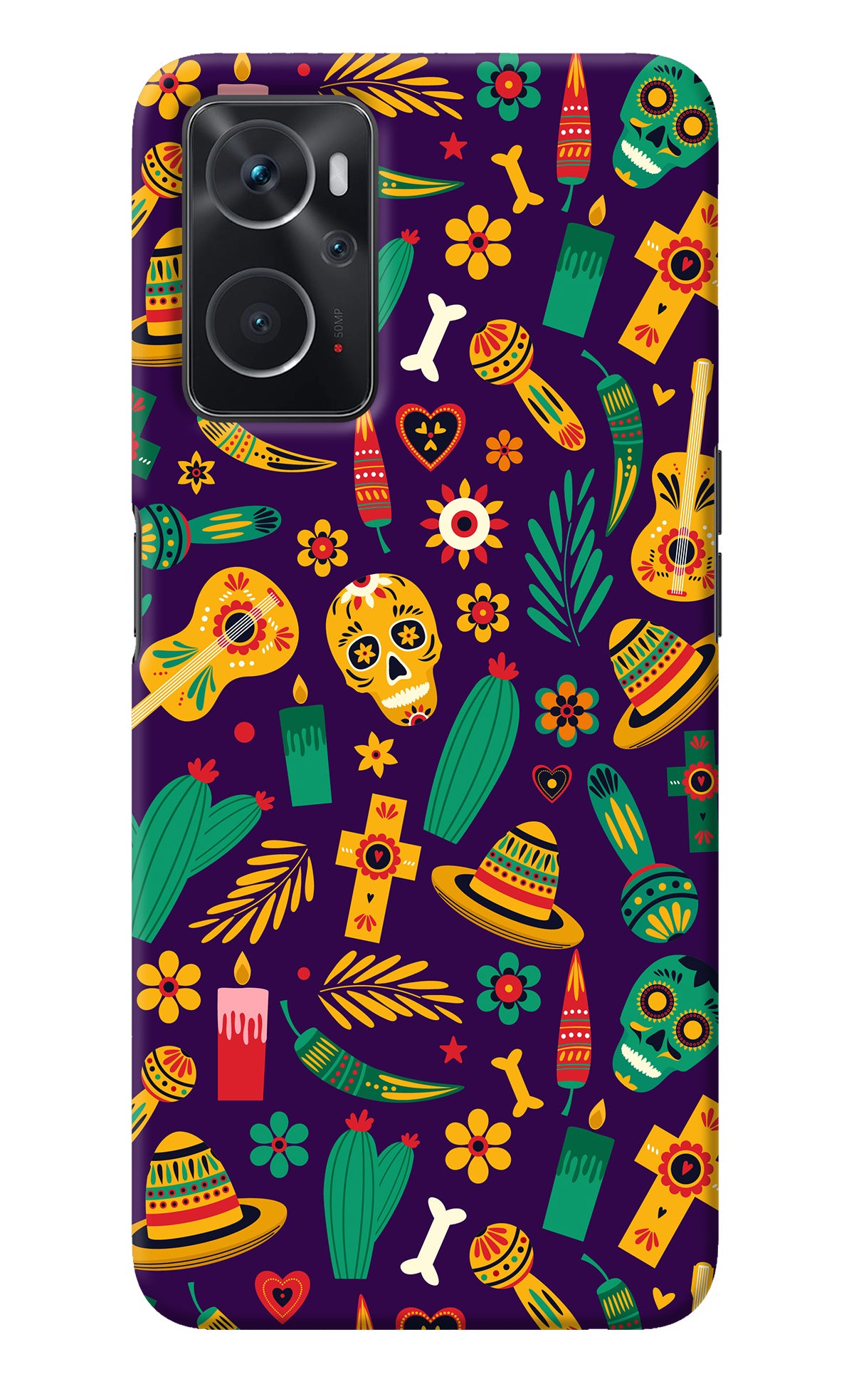 Mexican Artwork Oppo K10 4G Back Cover