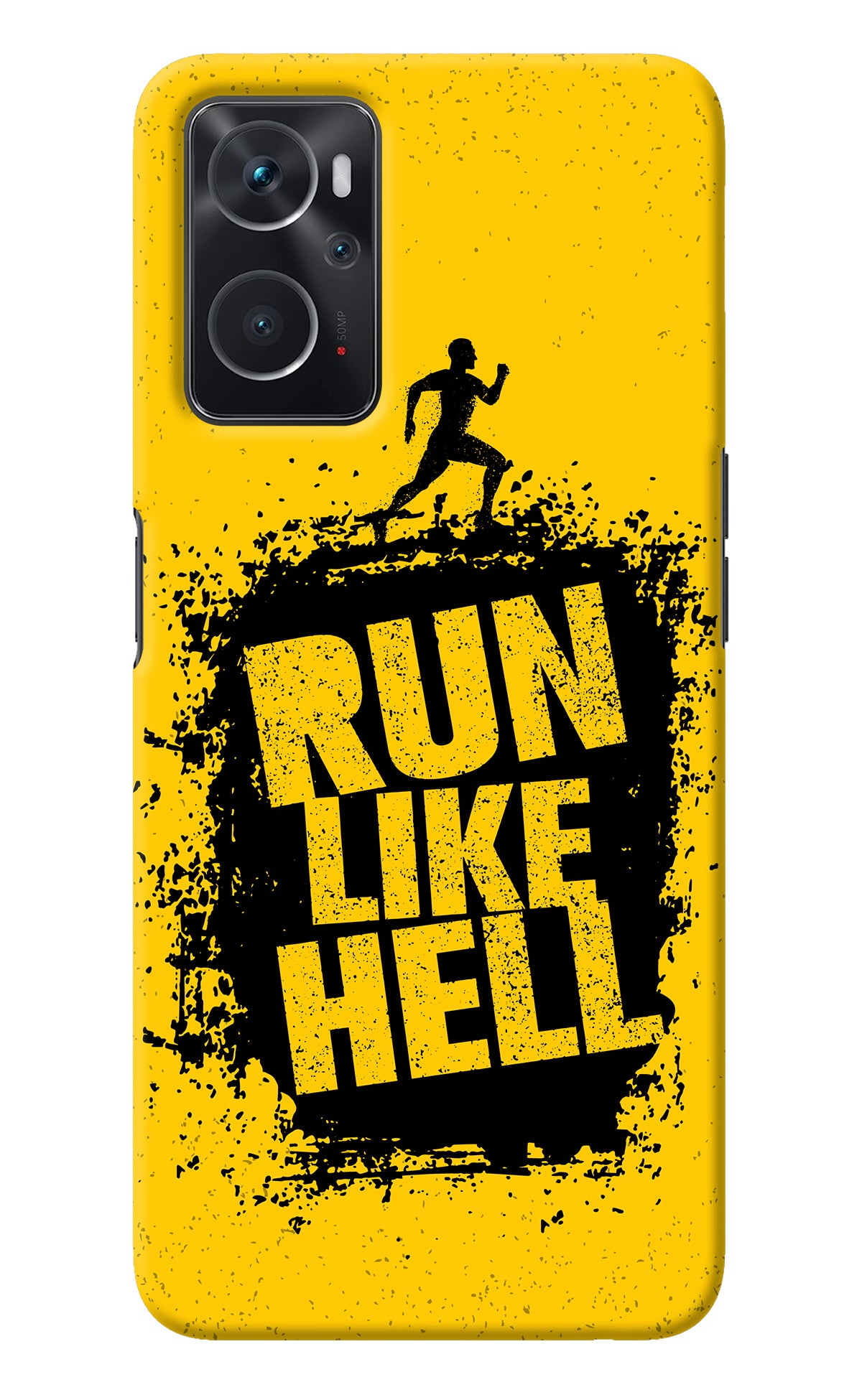 Run Like Hell Oppo K10 4G Back Cover