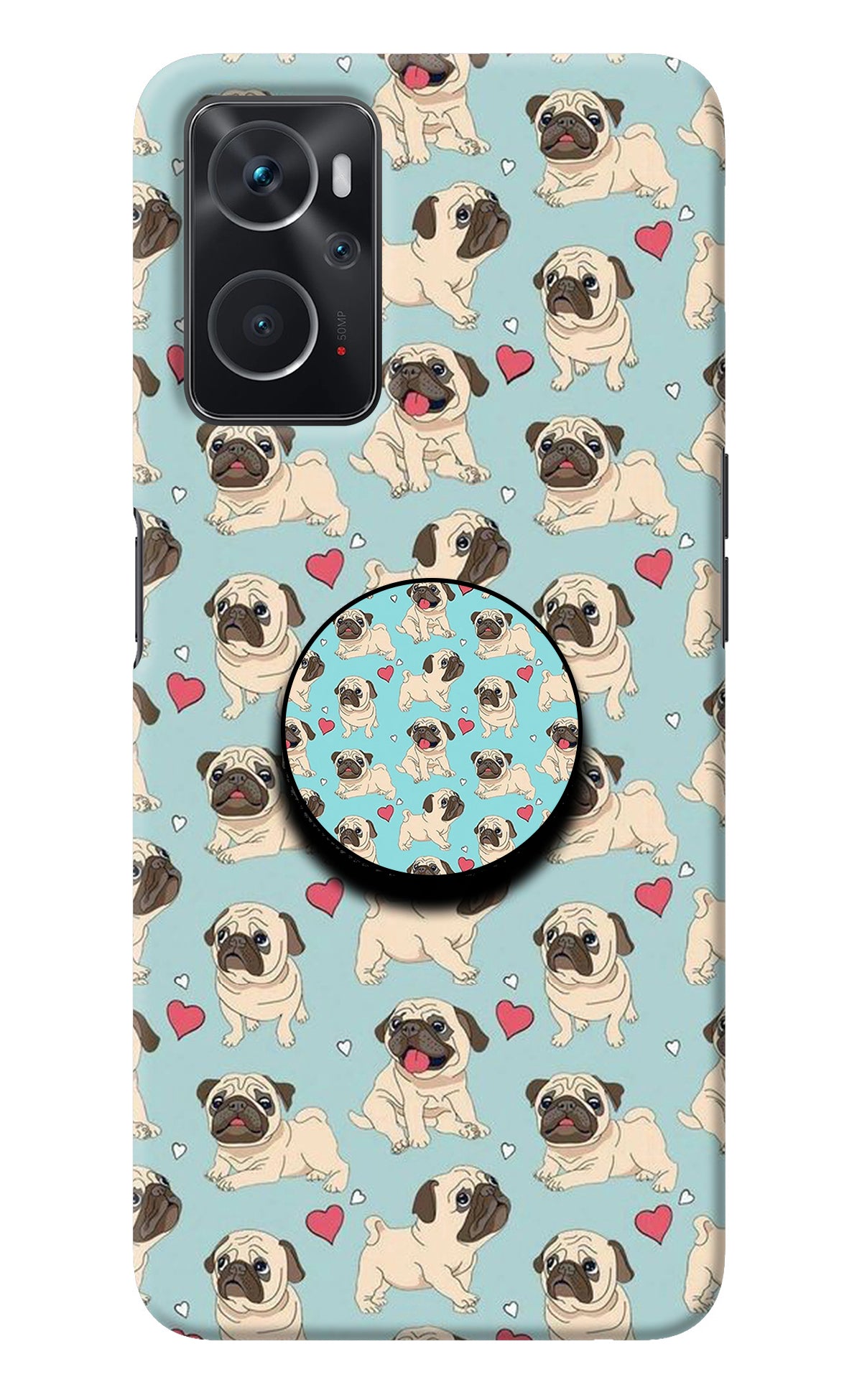 Pug Dog Oppo K10 4G Pop Case