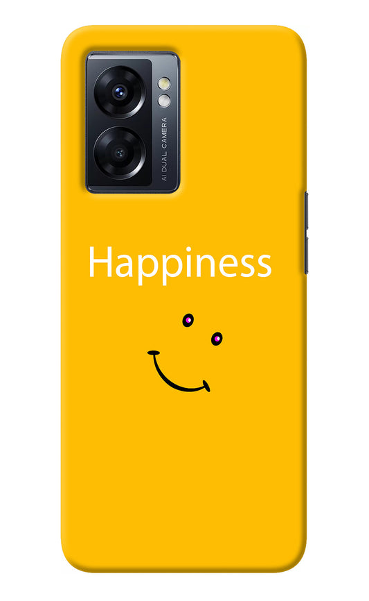 Happiness With Smiley Oppo K10 5G Back Cover