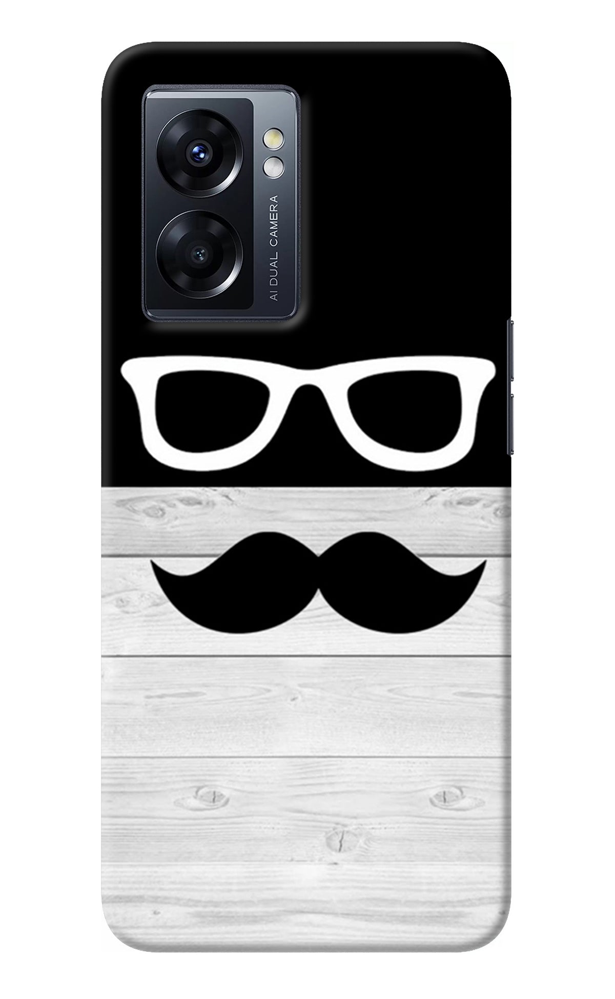 Mustache Oppo K10 5G Back Cover