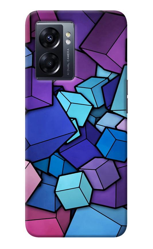 Cubic Abstract Oppo K10 5G Back Cover