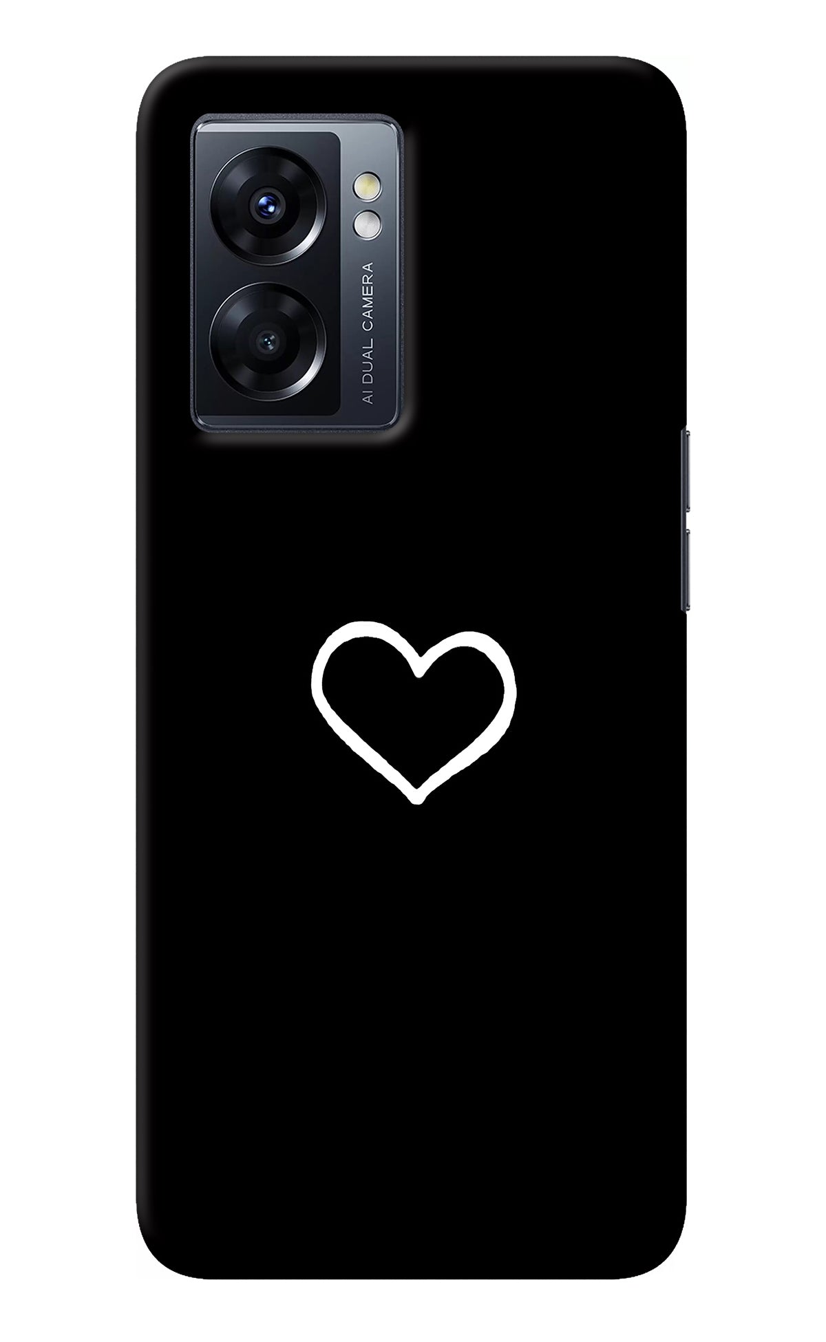 Heart Oppo K10 5G Back Cover