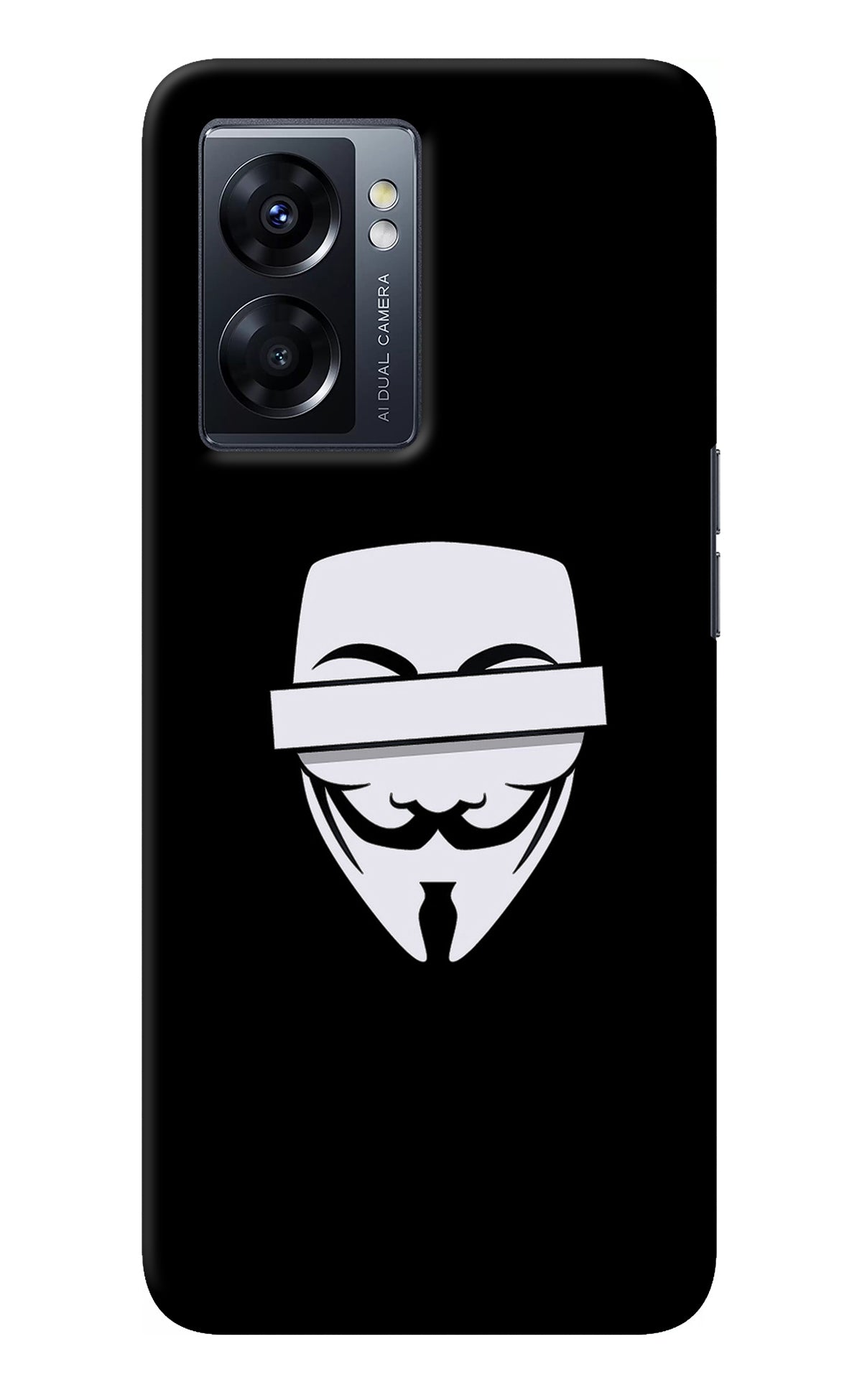 Anonymous Face Oppo K10 5G Back Cover