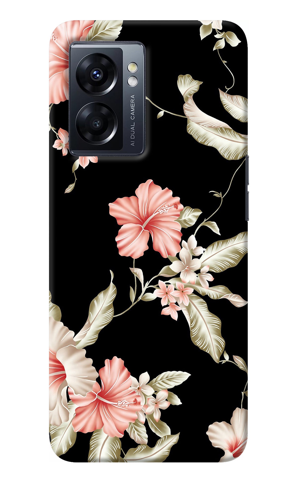 Flowers Oppo K10 5G Back Cover