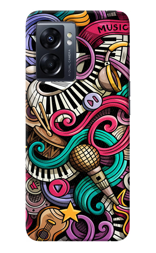 Music Abstract Oppo K10 5G Back Cover