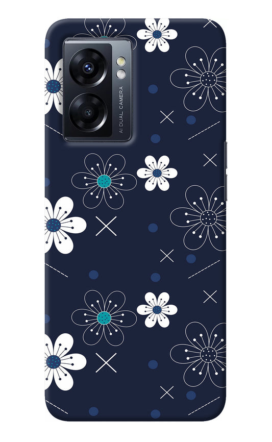 Flowers Oppo K10 5G Back Cover