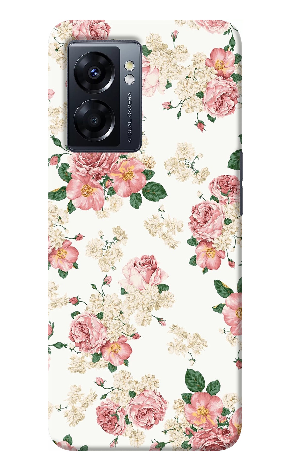 Flowers Oppo K10 5G Back Cover