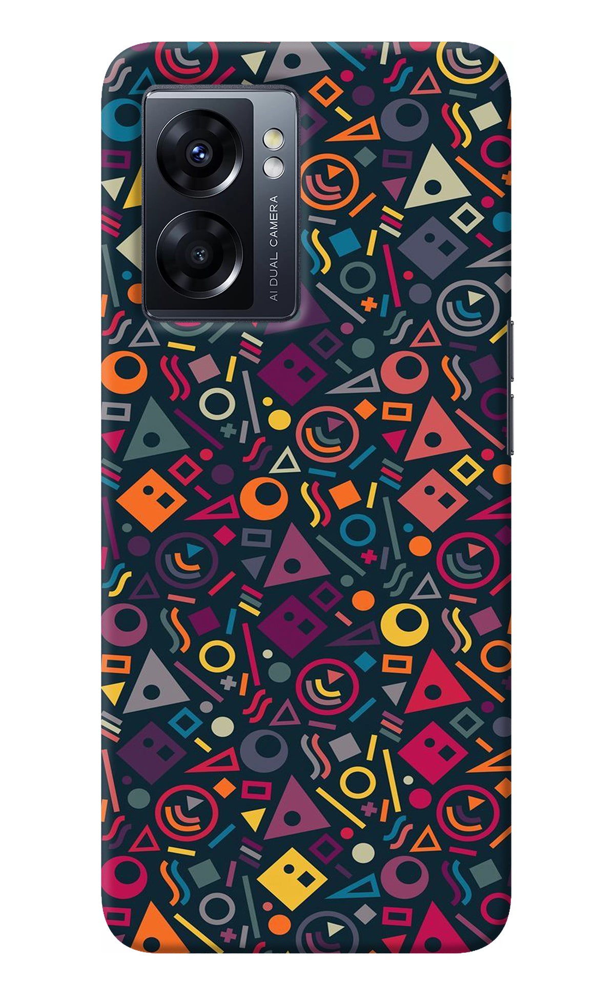 Geometric Abstract Oppo K10 5G Back Cover