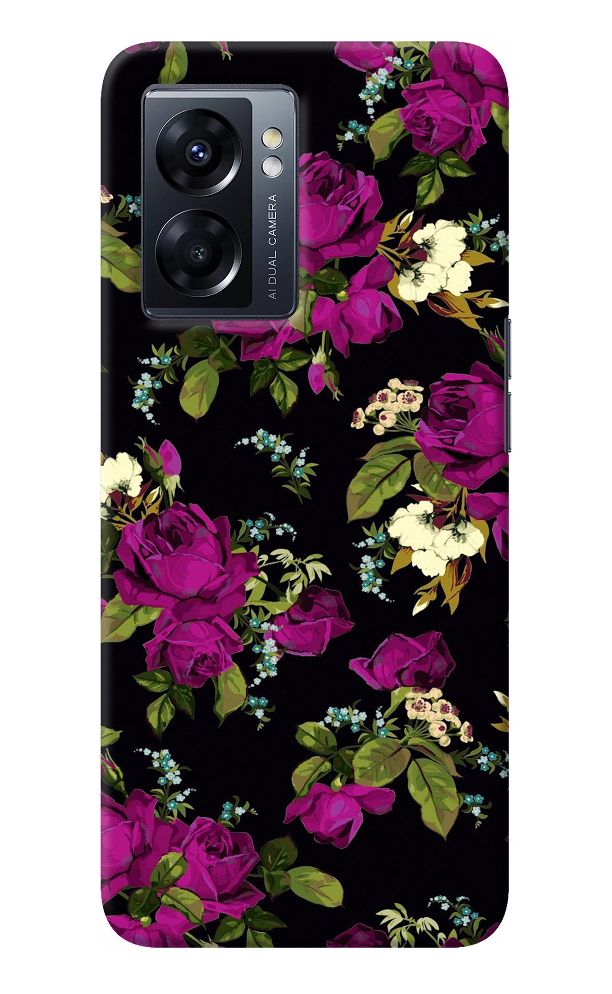 Flowers Oppo K10 5G Back Cover