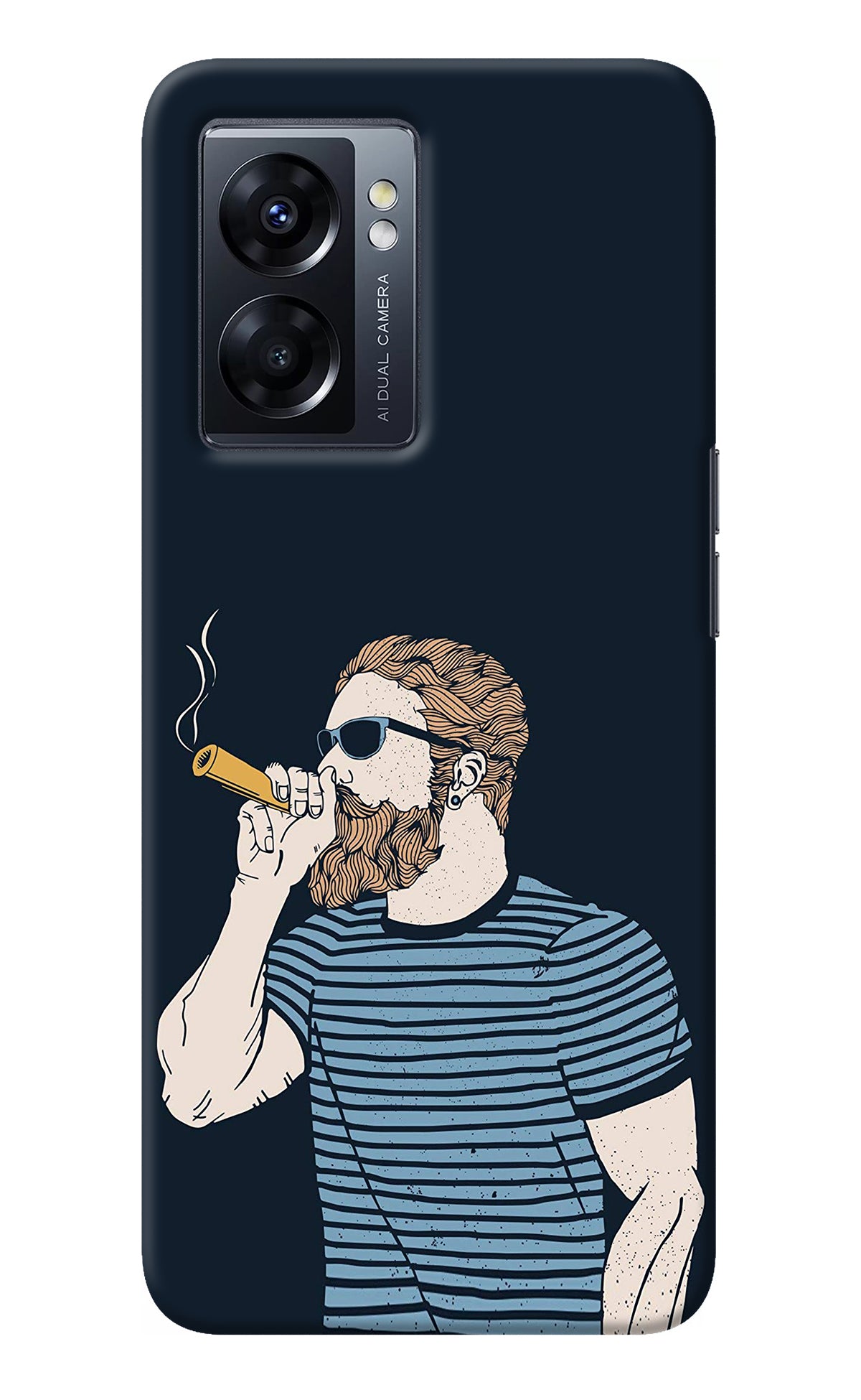 Smoking Oppo K10 5G Back Cover