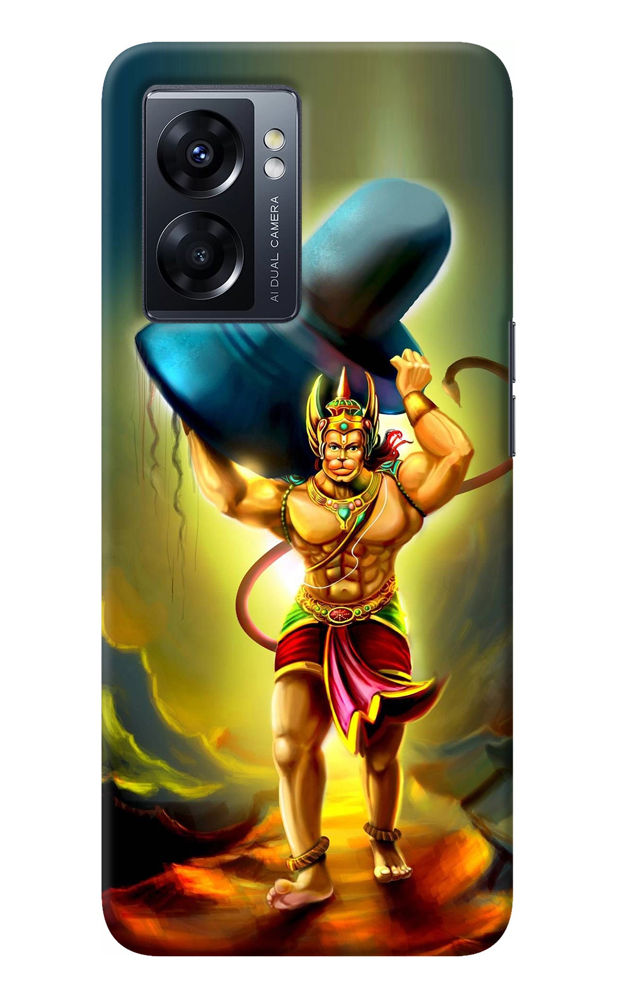 Lord Hanuman Oppo K10 5G Back Cover