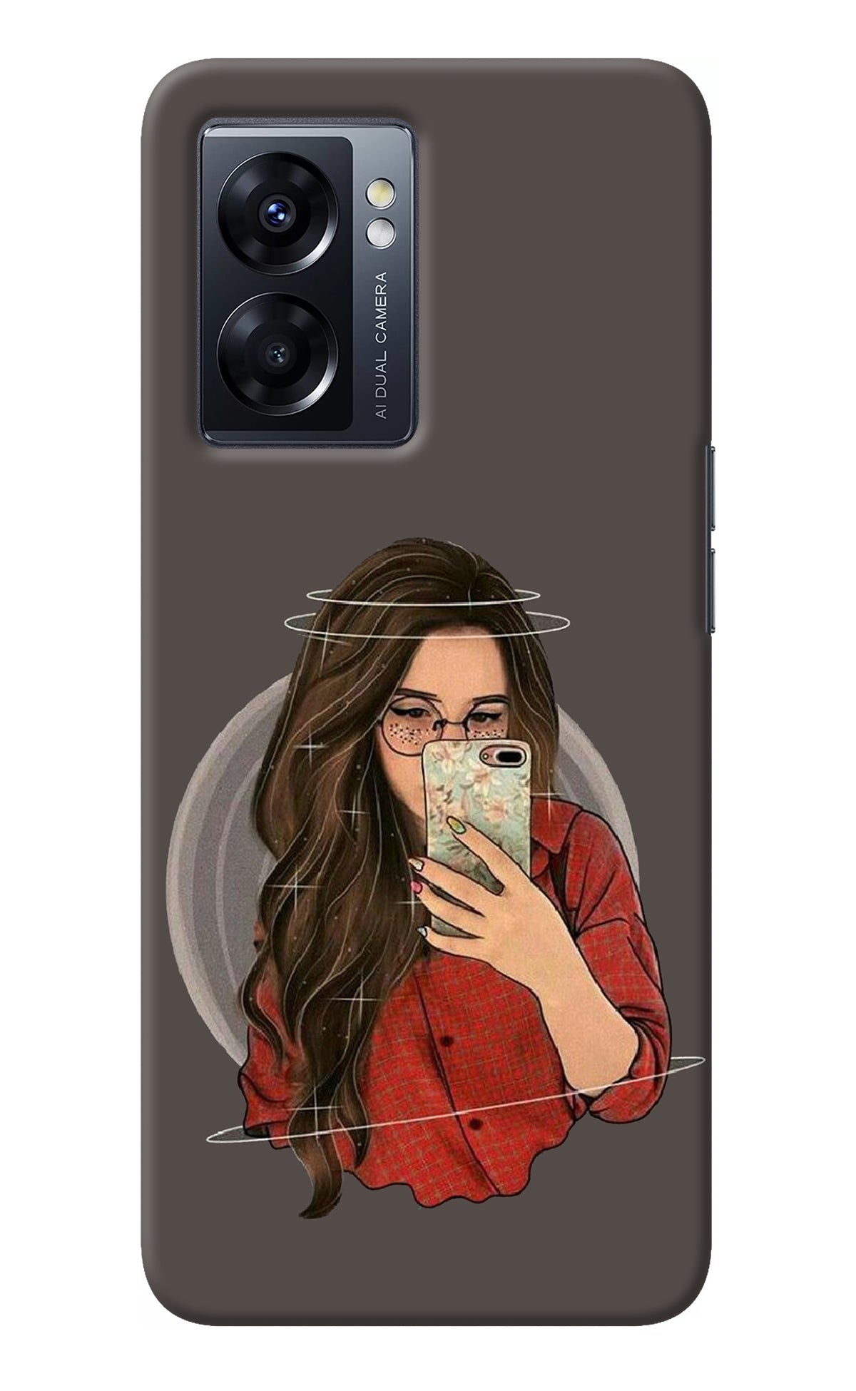 Selfie Queen Oppo K10 5G Back Cover