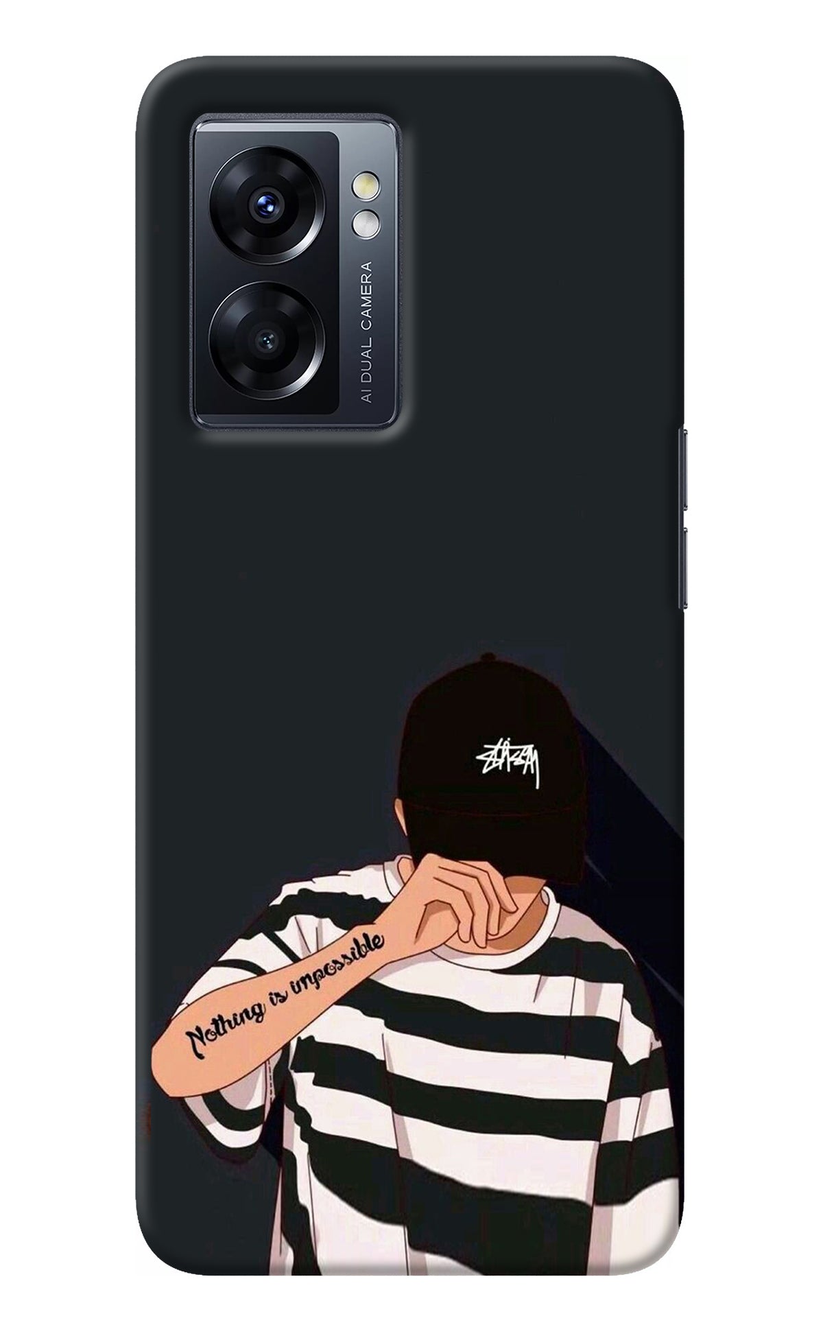 Aesthetic Boy Oppo K10 5G Back Cover