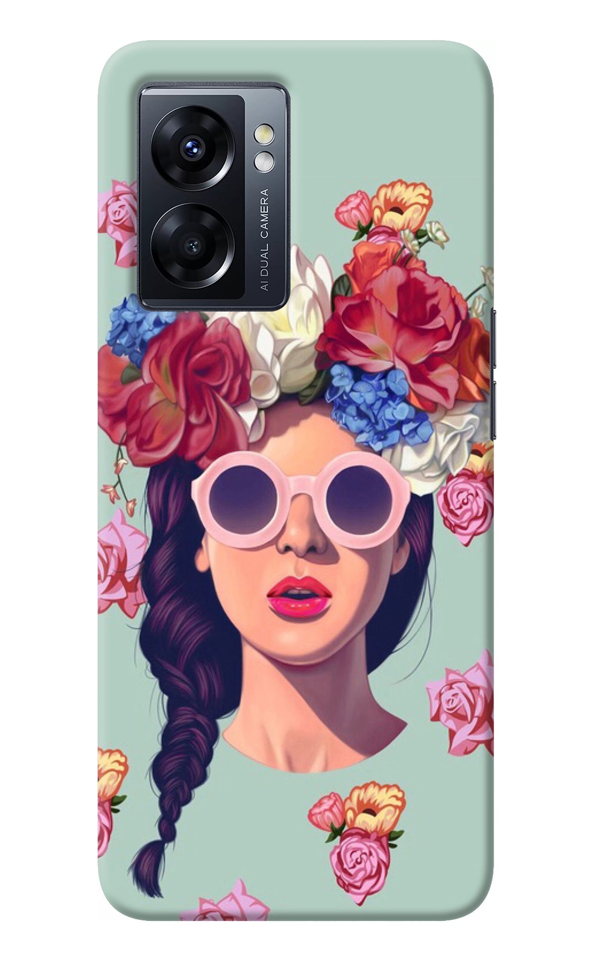 Pretty Girl Oppo K10 5G Back Cover