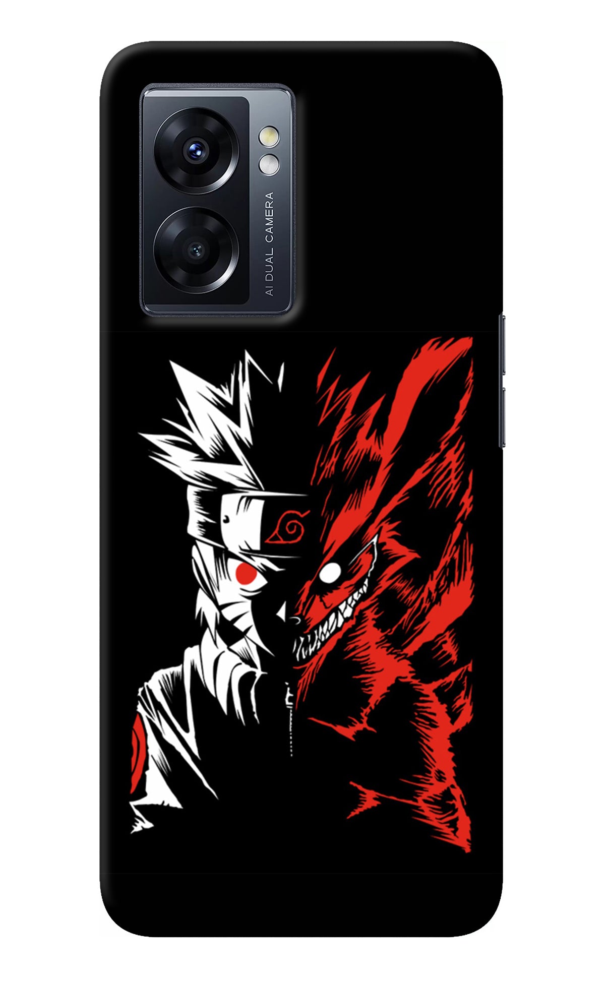 Naruto Two Face Oppo K10 5G Back Cover