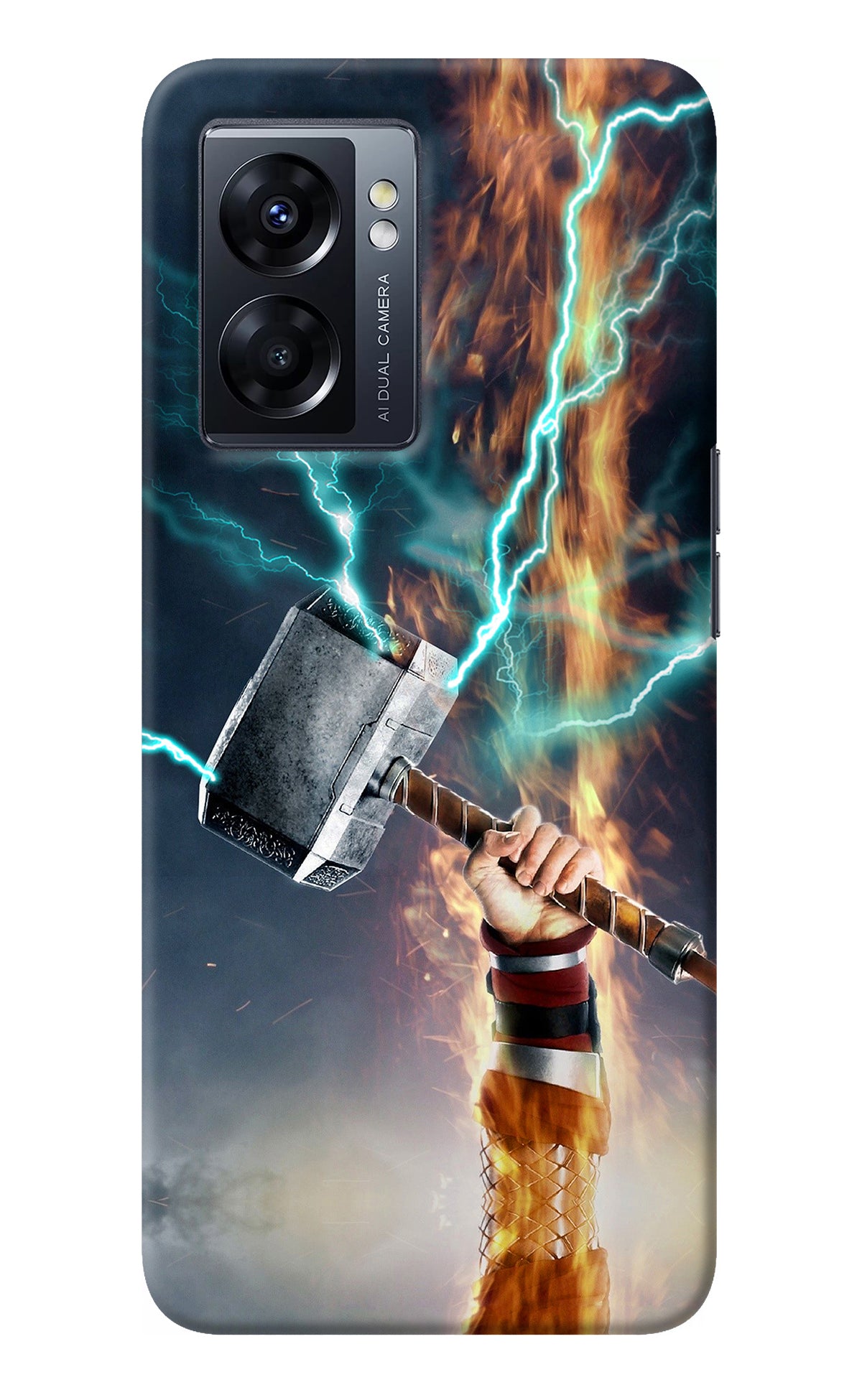 Thor Hammer Mjolnir Oppo K10 5G Back Cover