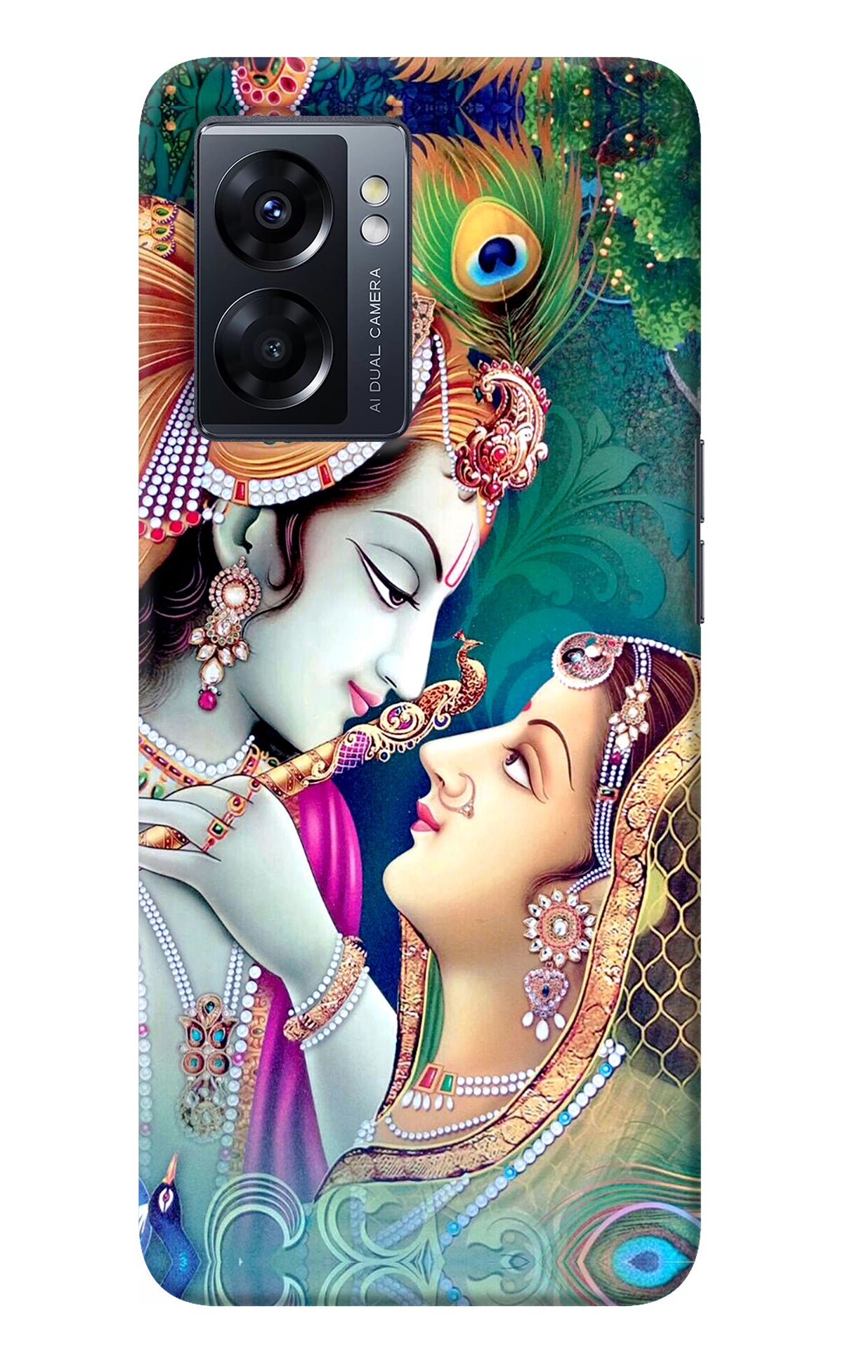 Lord Radha Krishna Oppo K10 5G Back Cover