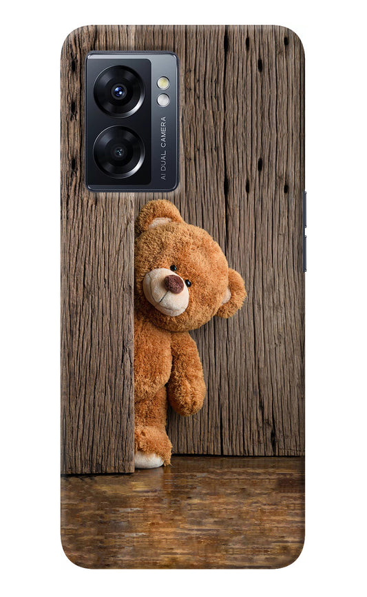 Teddy Wooden Oppo K10 5G Back Cover