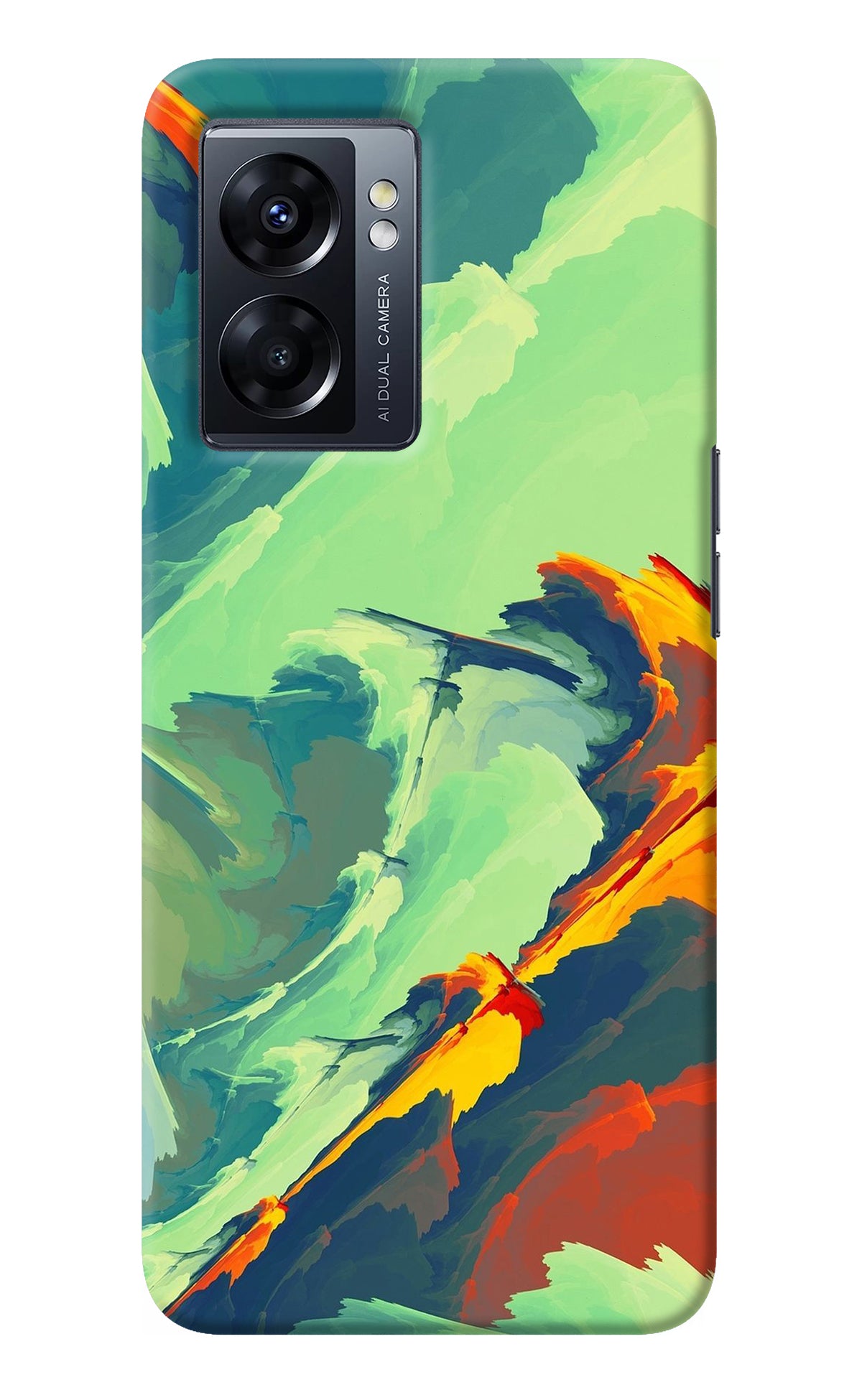 Paint Art Oppo K10 5G Back Cover