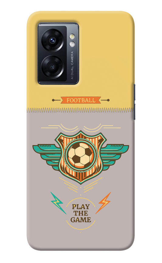 Football Oppo K10 5G Back Cover