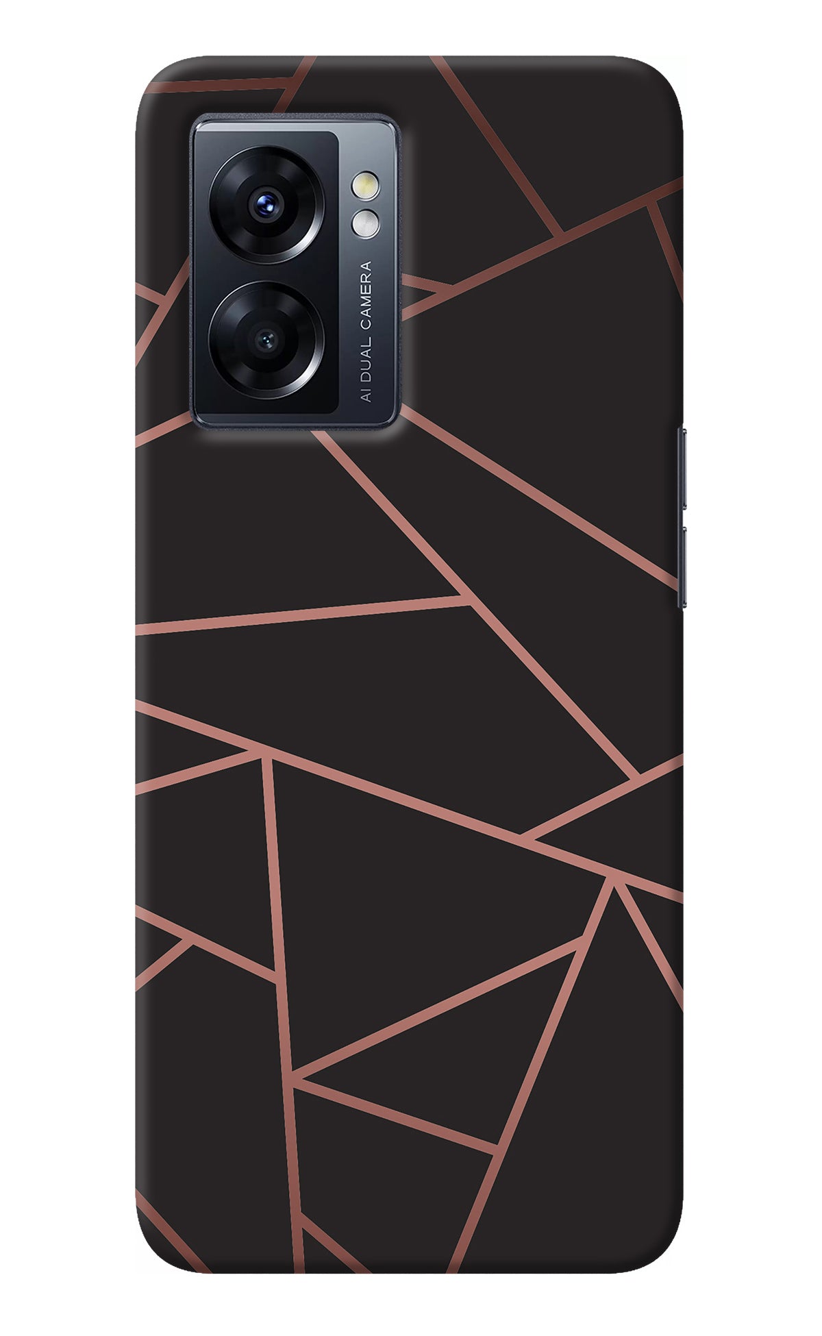 Geometric Pattern Oppo K10 5G Back Cover