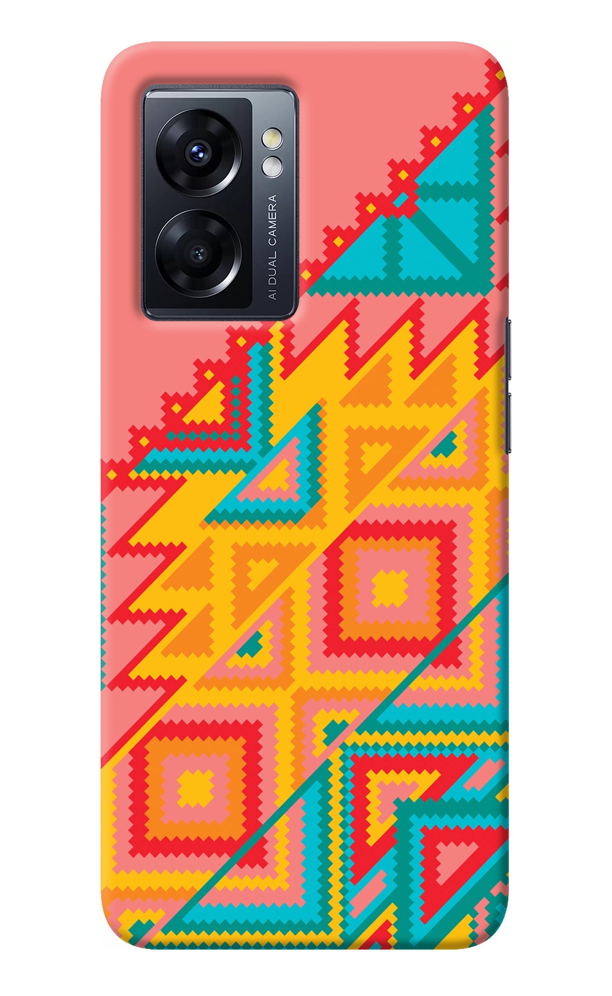 Aztec Tribal Oppo K10 5G Back Cover