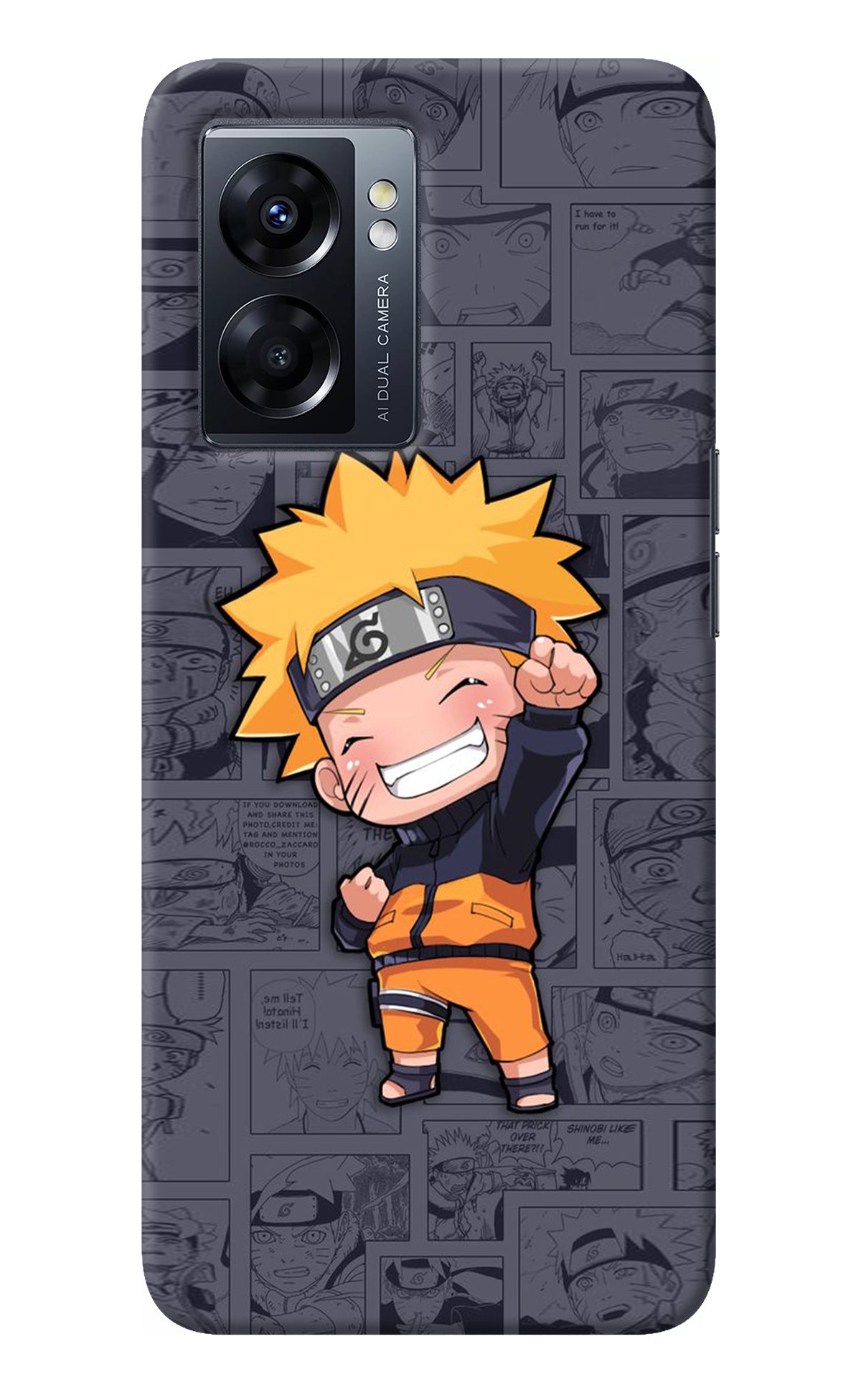 Chota Naruto Oppo K10 5G Back Cover