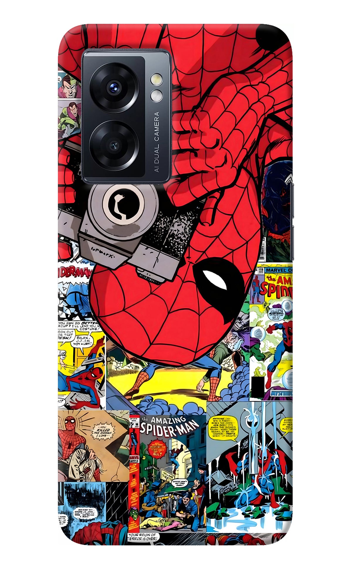 Spider Man Oppo K10 5G Back Cover