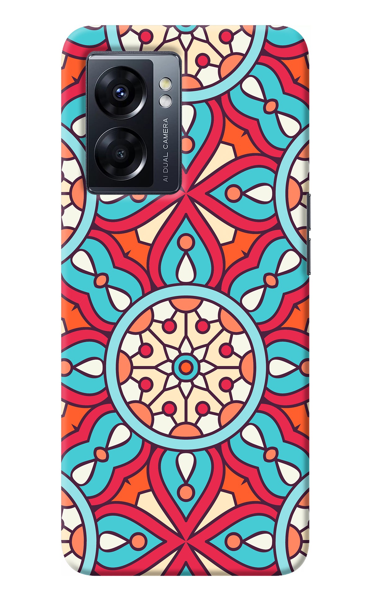 Mandala Geometric Oppo K10 5G Back Cover