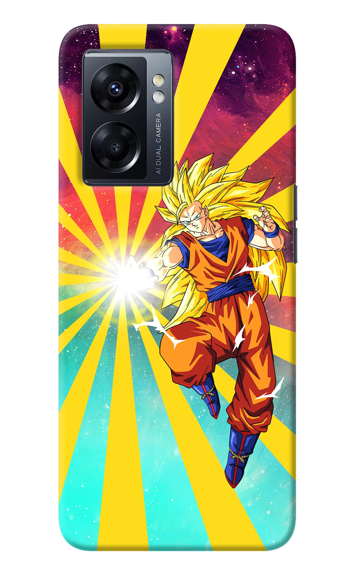 Goku Super Saiyan Oppo K10 5G Back Cover