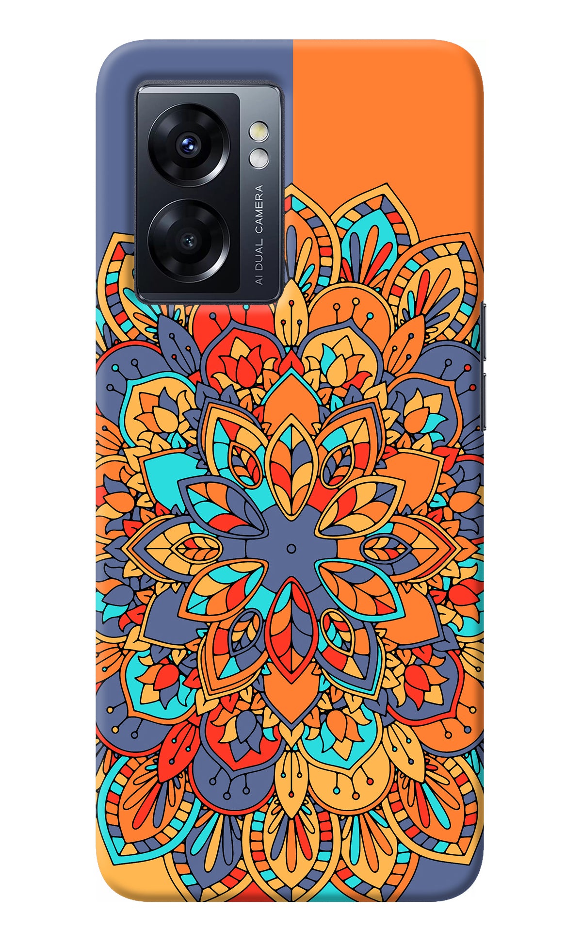 Color Mandala Oppo K10 5G Back Cover