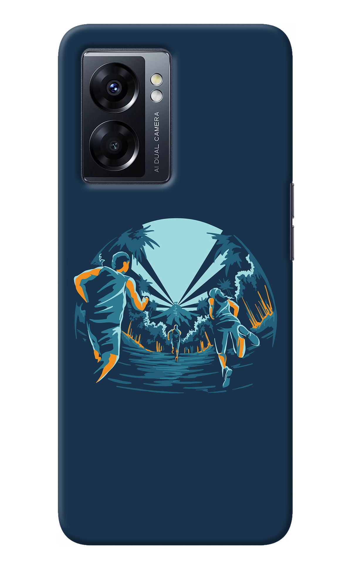 Team Run Oppo K10 5G Back Cover