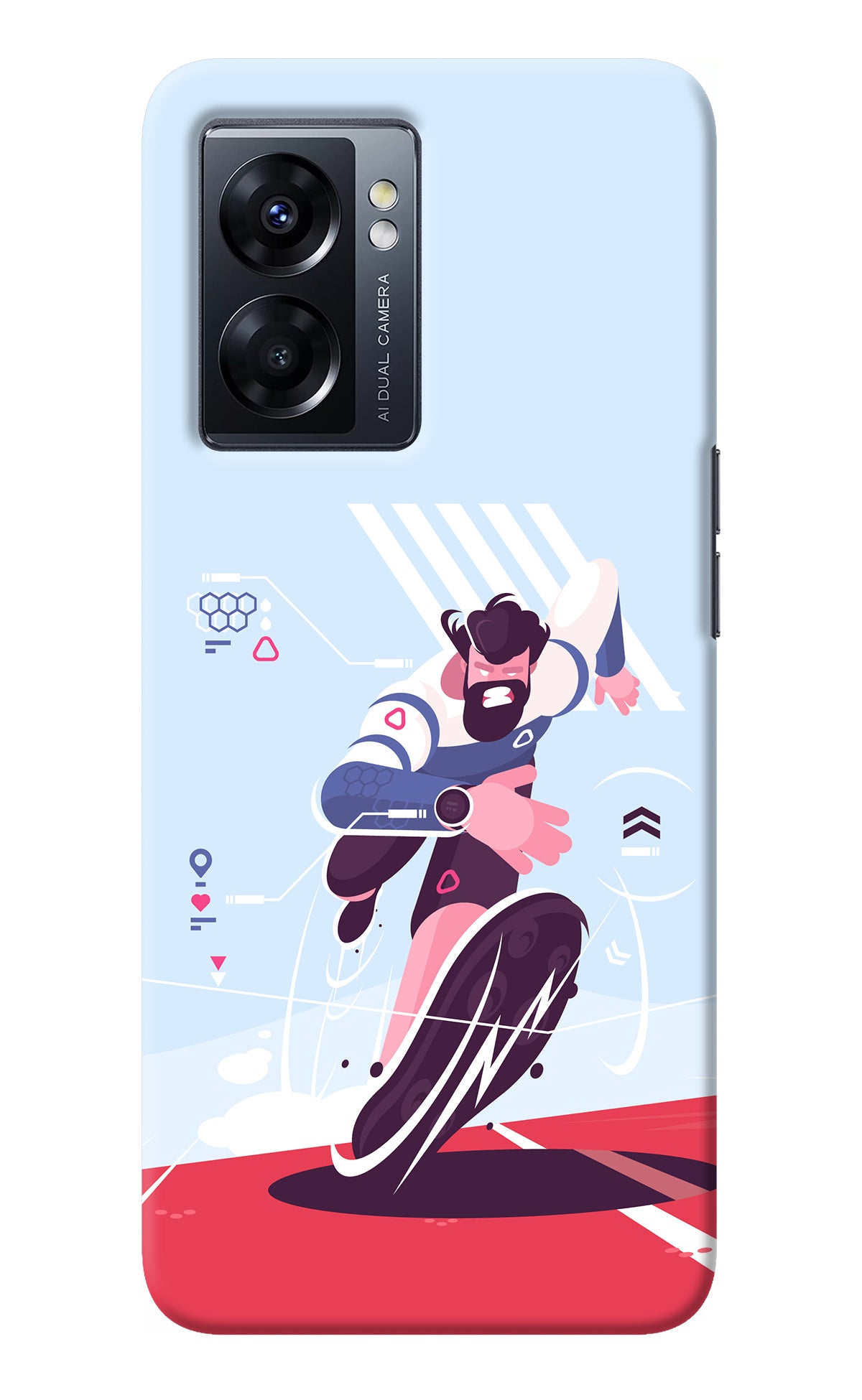 Run Pro Oppo K10 5G Back Cover