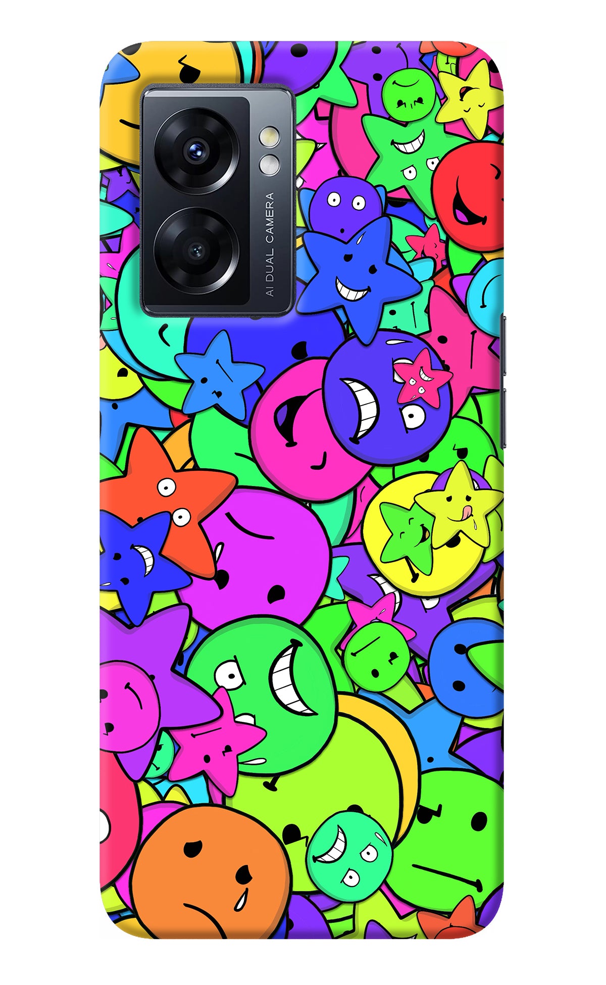 Fun Doodle Oppo K10 5G Back Cover