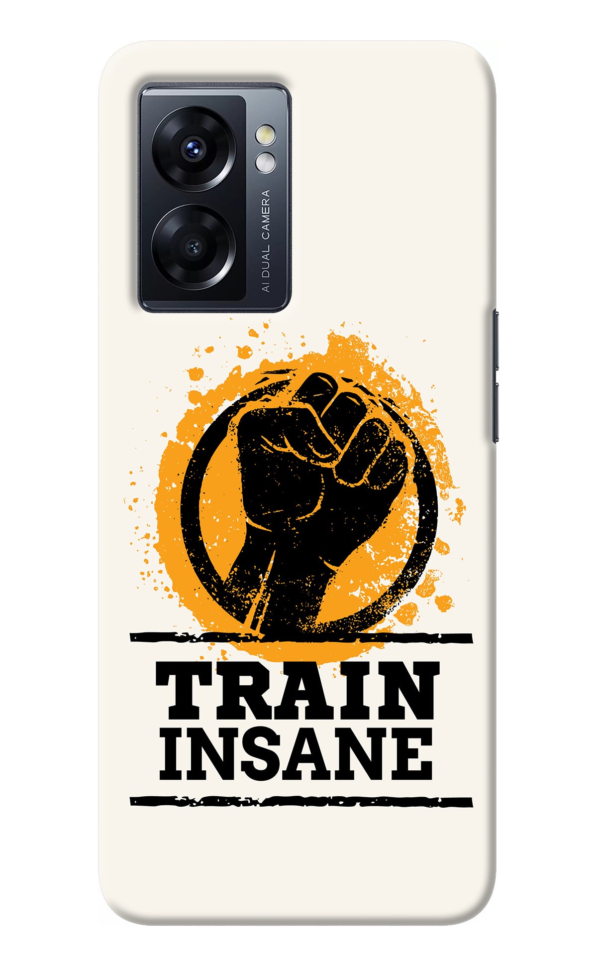 Train Insane Oppo K10 5G Back Cover