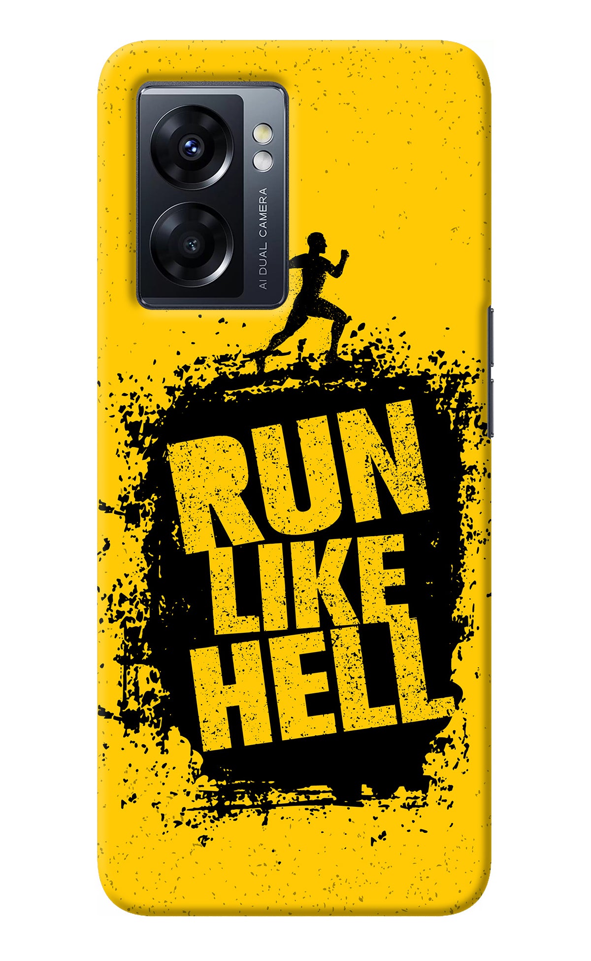 Run Like Hell Oppo K10 5G Back Cover